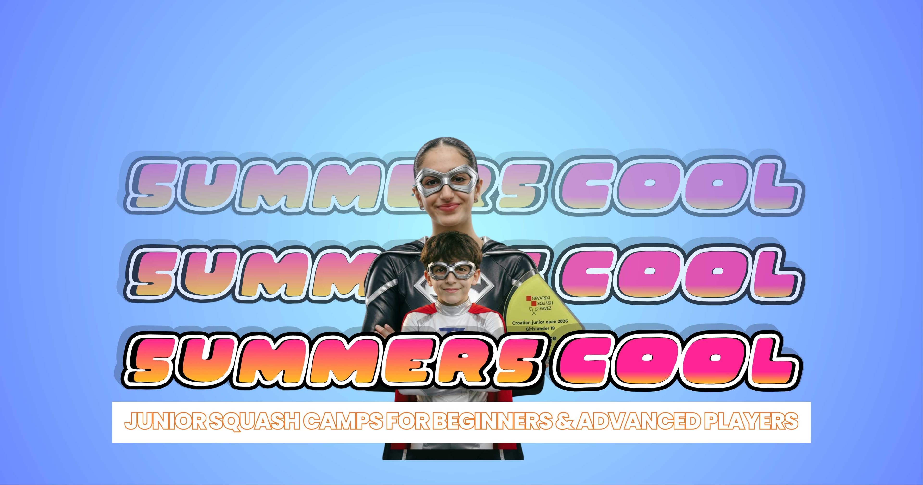 SUMMERSCOOL Junior Squash Camps